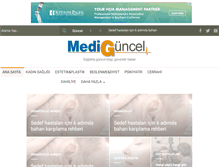 Tablet Screenshot of mediguncel.com